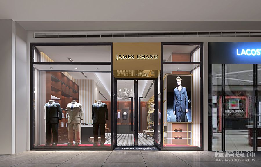 JAMES CHANG服装店设计装修(京基100店)